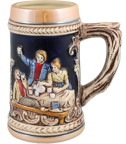 ドイツ製ビアジョッキ(ふた付) ビアマグ ドイツ製 ビールジョッキ 陶器 ジョッキ 蓋付き ビア ドイツ